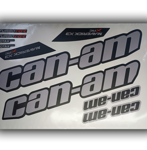 BRP CAN AM MAVERICK XDS XRS decal stickers kit