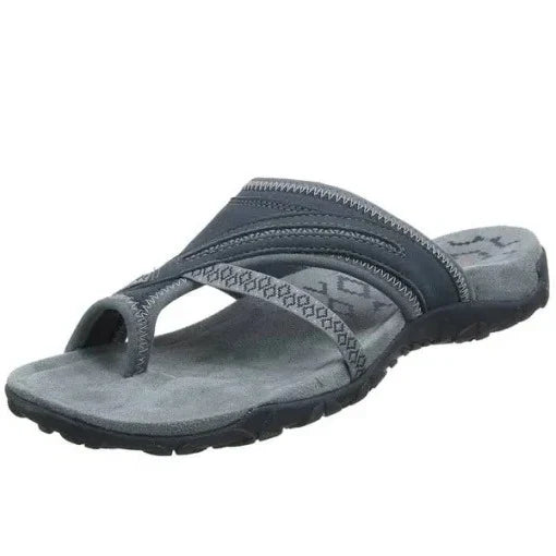 Sandals For Women Comfortable Casual Cross Strap Flip-flops