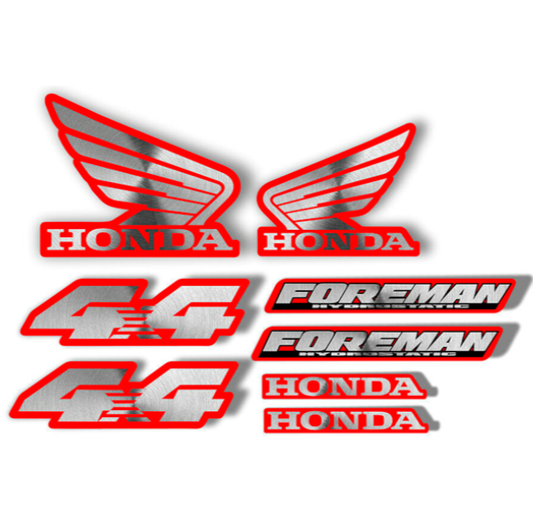 HONDA FOREMAN (TRX 500) ATV DECALS STICKERS KIT