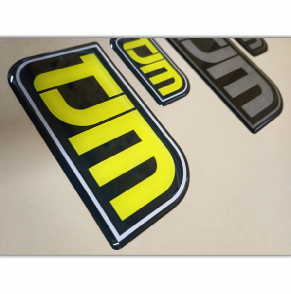 TJM 3D EMBLEM DECAL STICKER