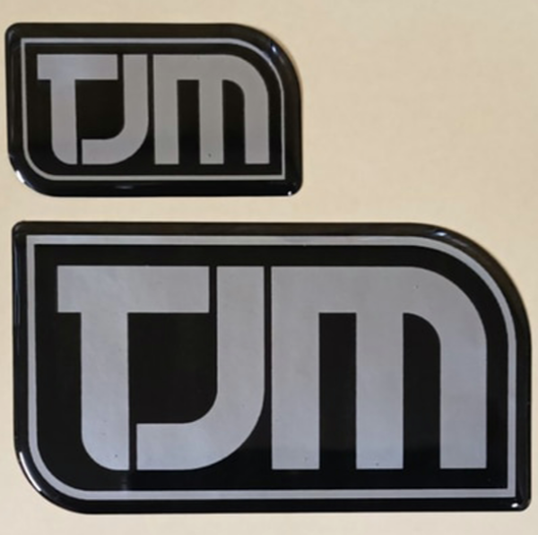 TJM 3D EMBLEM DECAL STICKER