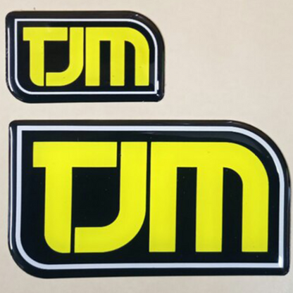 TJM 3D EMBLEM DECAL STICKER