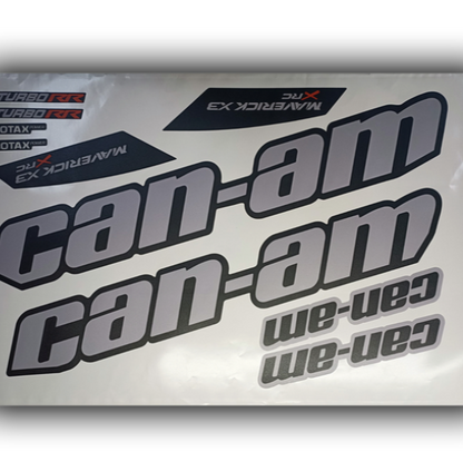 BRP CAN AM MAVERICK XDS XRS decal stickers kit