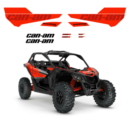 BRP CAN AM MAVERICK XDS XRS decal stickers kit