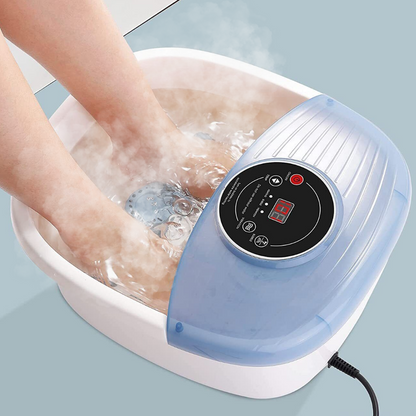 Heated Bubble Bath Foot Massager with Vibrations