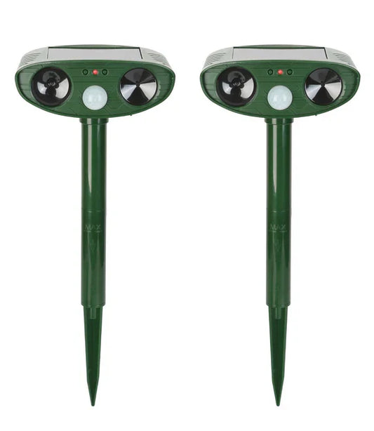 Ultrasonic Chipmunk Repeller - Solar Powered - Get Rid of Chipmunks in 48 Hours