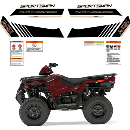 POLARIS SPORTSMAN 450 570 decal stickers kit