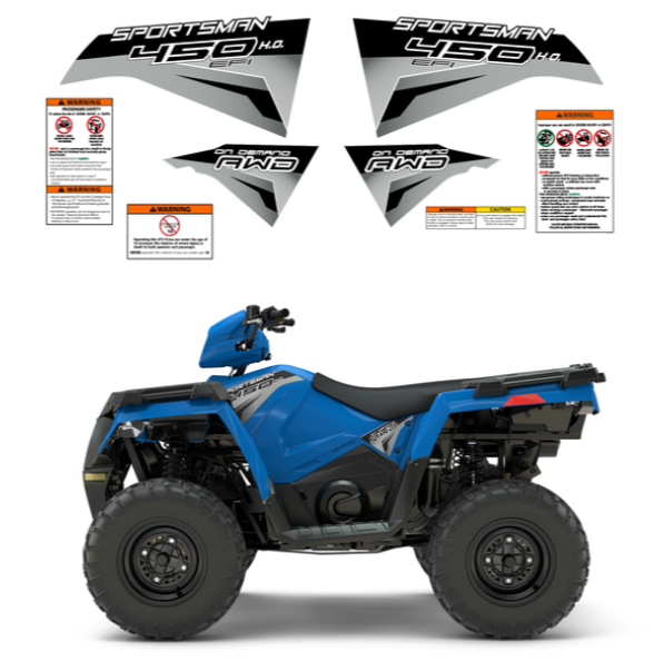 POLARIS SPORTSMAN 450 570 decal stickers kit