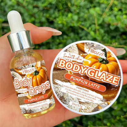 Strawberry Glow Body Glaze & Oil – Hydrating Body Lotion and Massage Oil for Silky, Radiant Skin