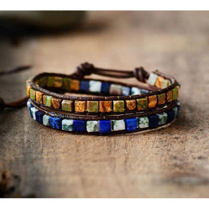 Handmade Bohemian Wrap Bracelet – Perfect Boho Chic Gift for Her, Unisex Artisan Jewelry