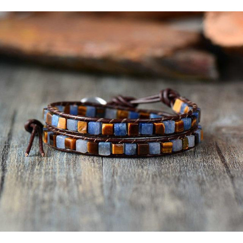Handmade Bohemian Wrap Bracelet – Perfect Boho Chic Gift for Her, Unisex Artisan Jewelry