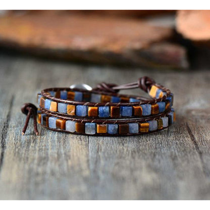 Handmade Bohemian Wrap Bracelet – Perfect Boho Chic Gift for Her, Unisex Artisan Jewelry