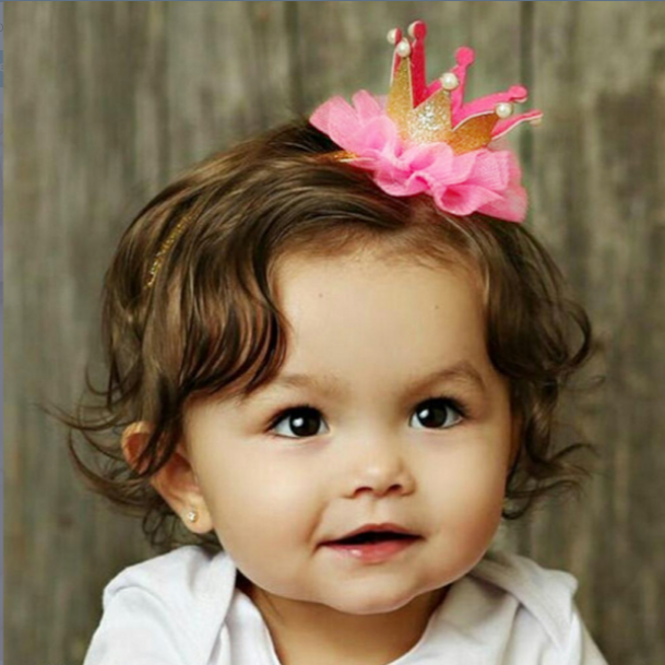 Soft Baby Crown Headbands