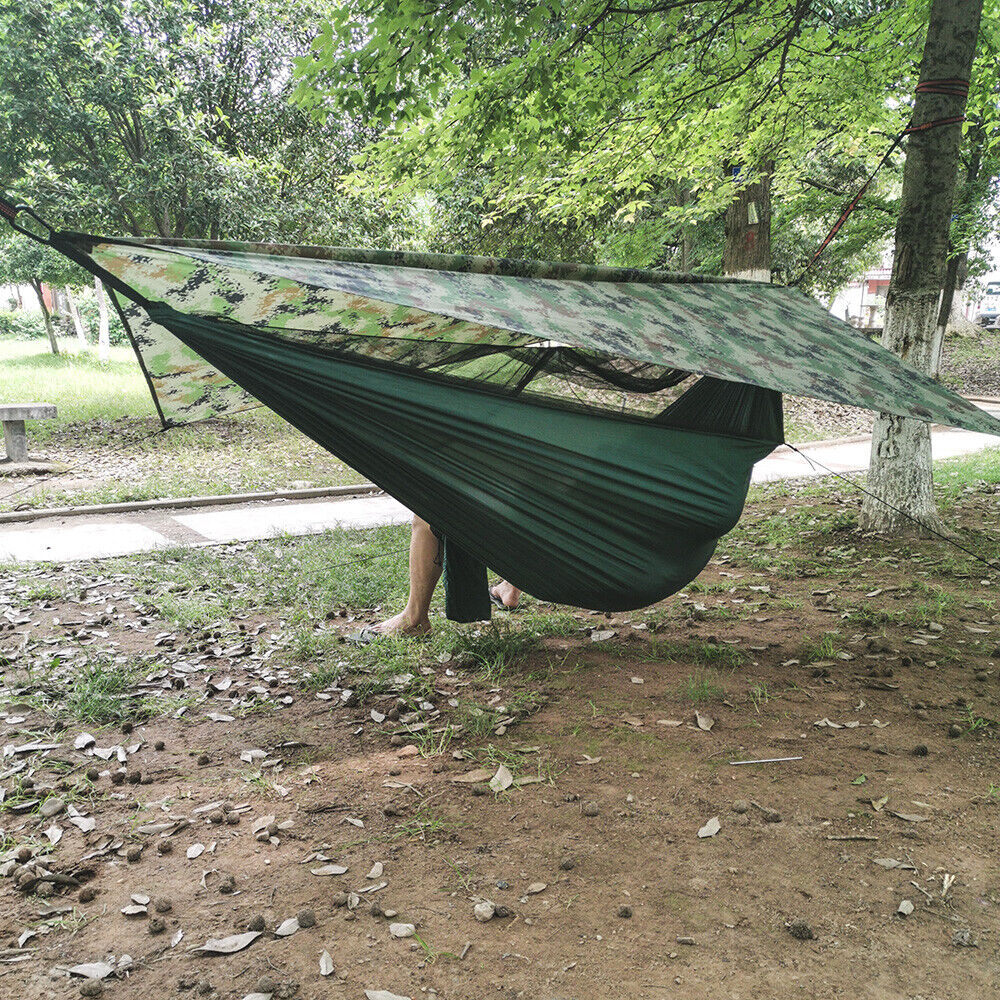 Portable Outdoor Traveler Camping Hammock Tent With Canopy