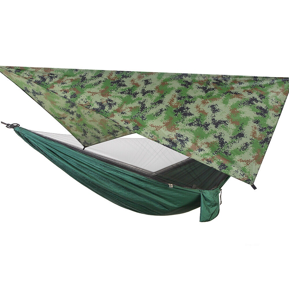 Portable Outdoor Traveler Camping Hammock Tent With Canopy