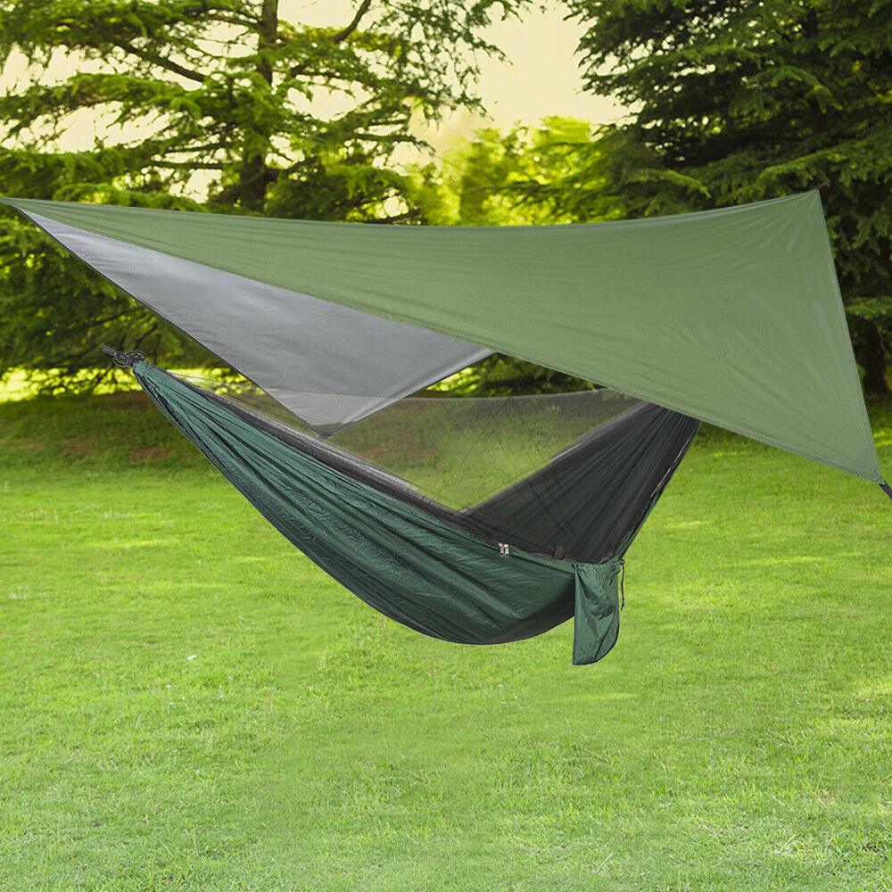 Portable Outdoor Traveler Camping Hammock Tent With Canopy